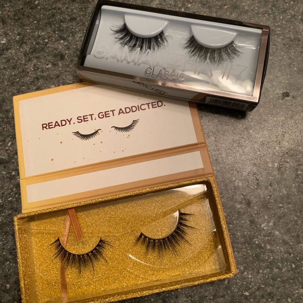 Set of Brand New in the box Luxury Fake lashes